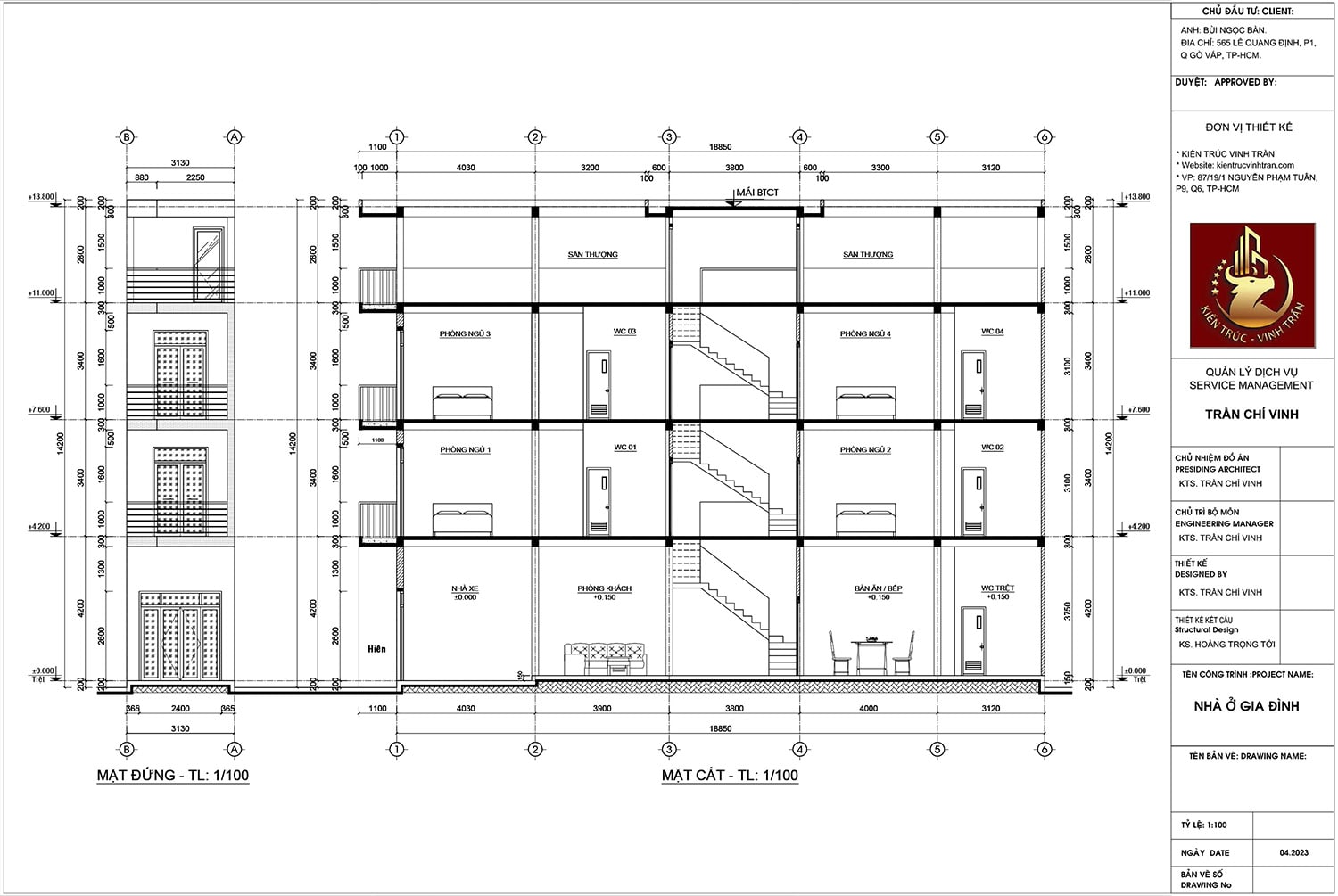 Vẽ Thuê Triển Khai Kiến Trúc