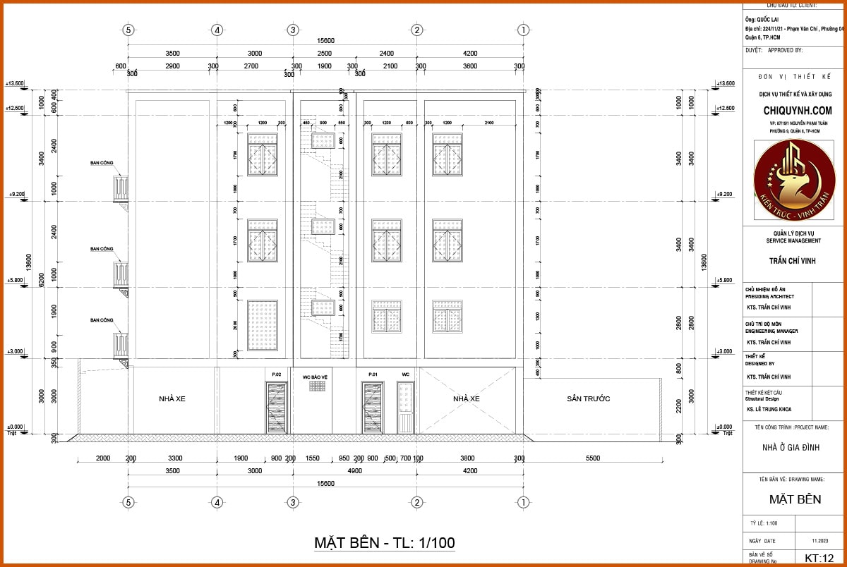 Thiết kế căn hộ mini cho thuê.