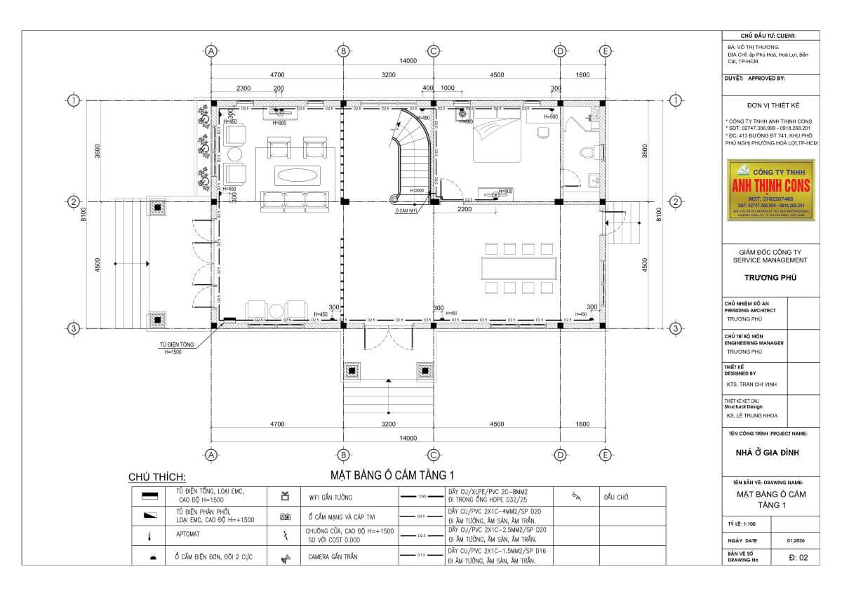 Vẽ thuê bản vẽ điện nước cho thầu xây dựng. Hồ sơ thiết kế M&E nhà phố chuẩn kỹ thuật, bóc tách vật tư chi tiết.