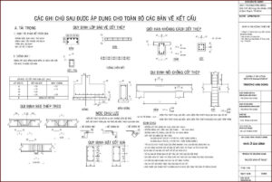Vẽ thuê bản vẽ kết cấu nhà phố khách sạn cho nhà thầu xây dựng